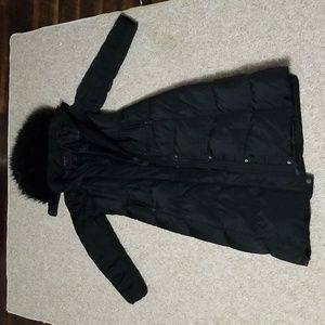Long Black Puffer Coat
